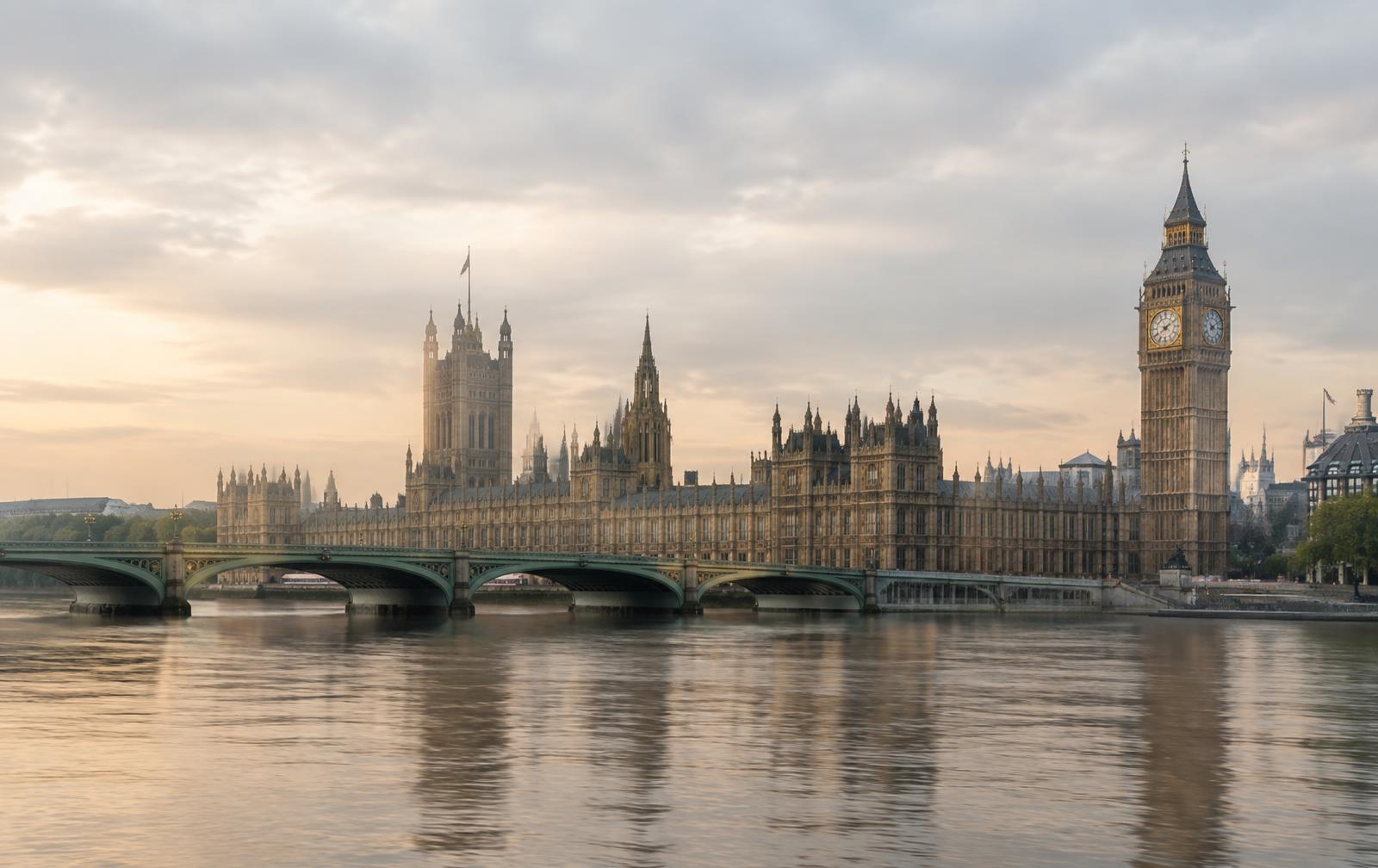 The Houses of Parliament in London