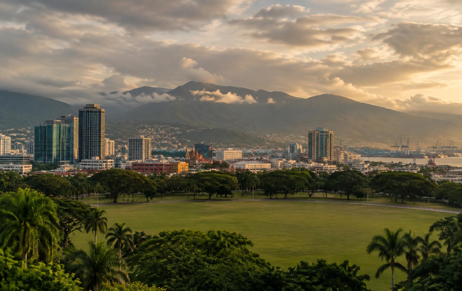 Port of Spain and the Northern Range